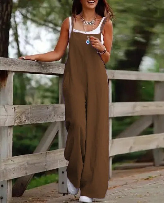 Elfriede jumpsuit i linne