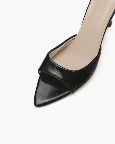 Gia pumps i konstläder
