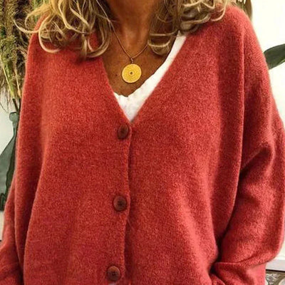 Birgit stickad kofta i stickat