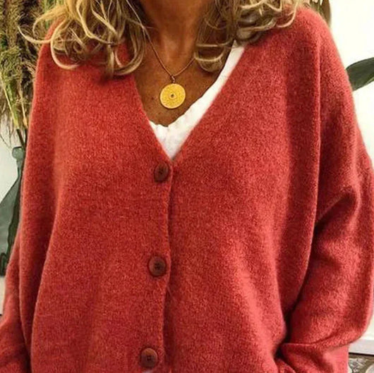 Birgit stickad kofta i stickat