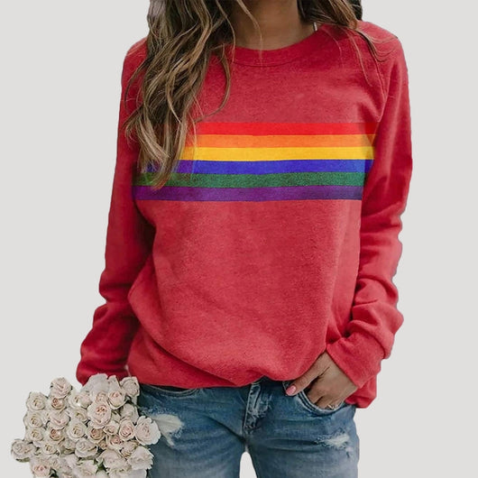 Veronika sweatshirt i denim
