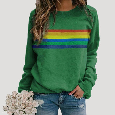 Veronika sweatshirt i denim