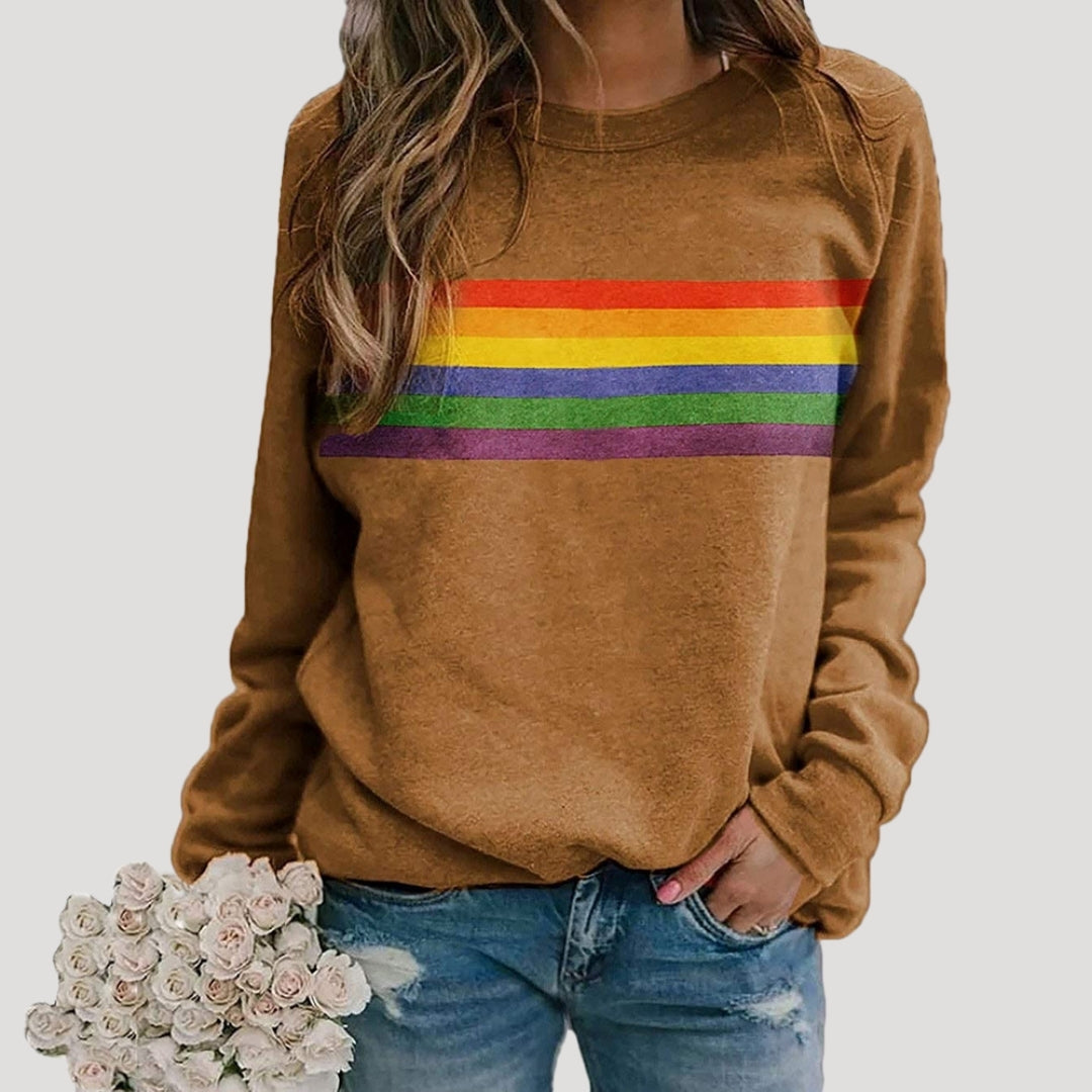 Veronika sweatshirt i denim