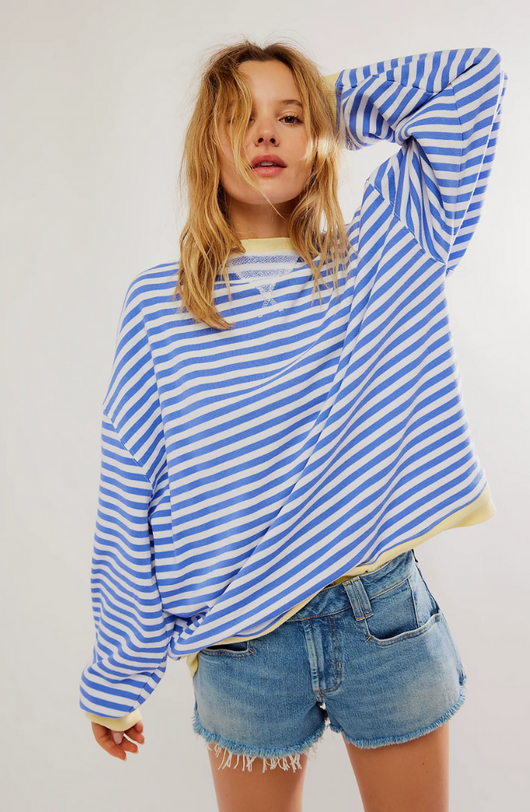 Anja tröja i denim