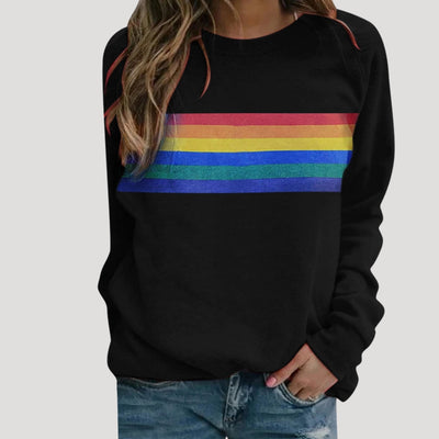 Veronika sweatshirt i denim