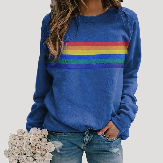 Veronika sweatshirt i denim