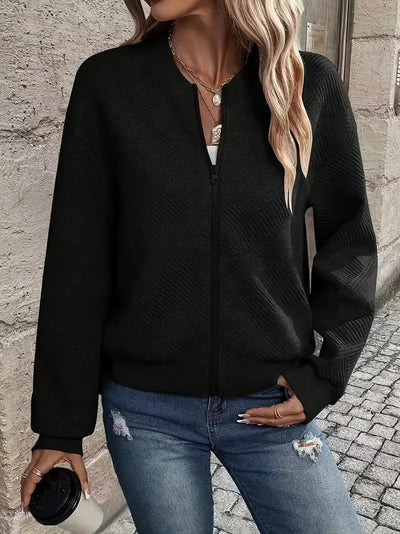Jessica stickad kofta i stickat