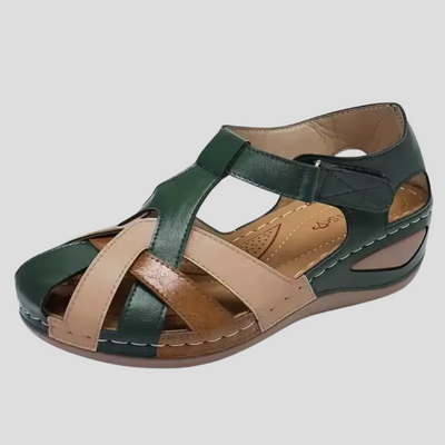 Sandaler i läder