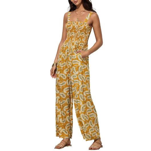 Ursula jumpsuit med blommönster