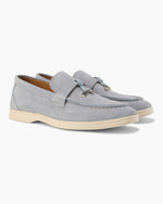 Loafers i läder