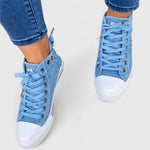 Michaela sneakers i denim
