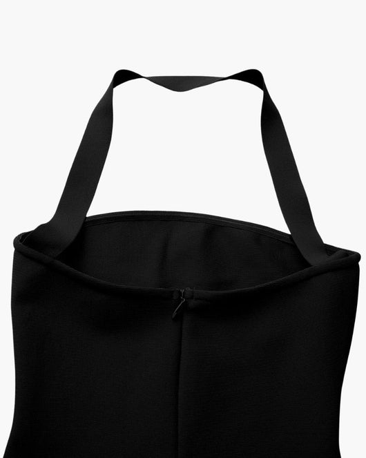 Maxiklänning med halterneck