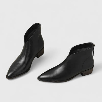 Nicole boots med blockklack