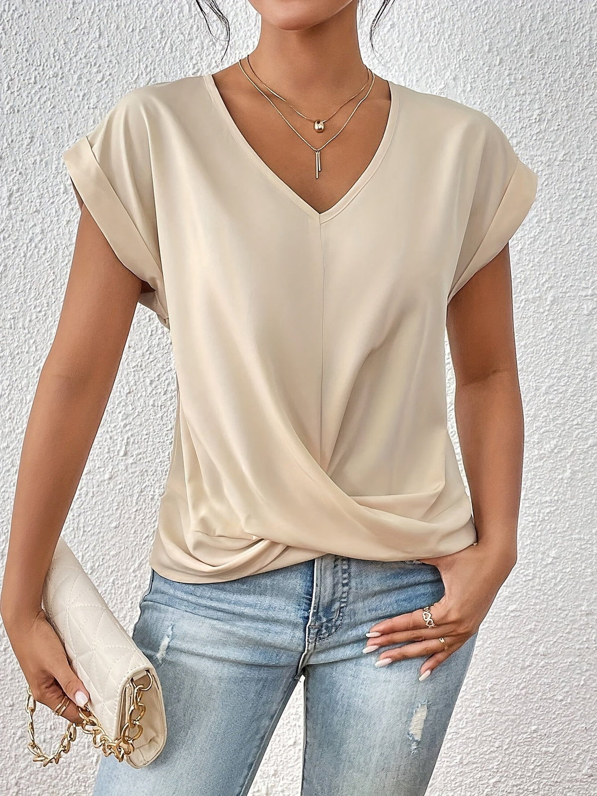 Cleo t-shirt i denim