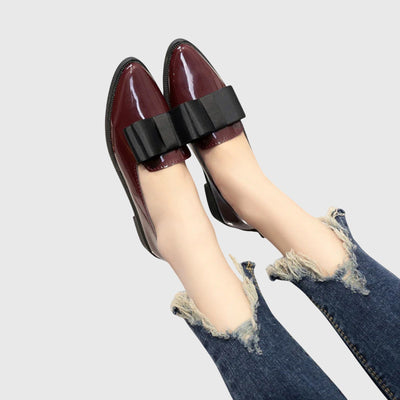 Anya loafers i ull