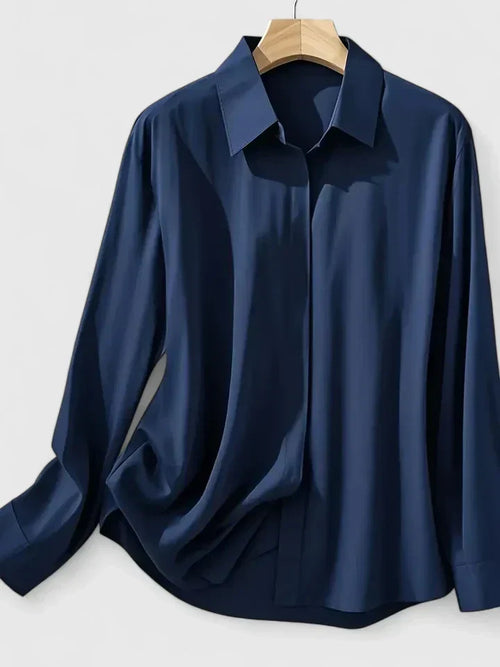Anja blus i satin