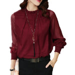 Felicia elegant blus med volanger