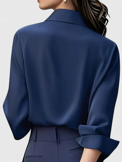 Anja blus i satin
