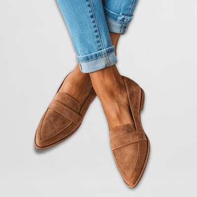 Helen loafers i läder