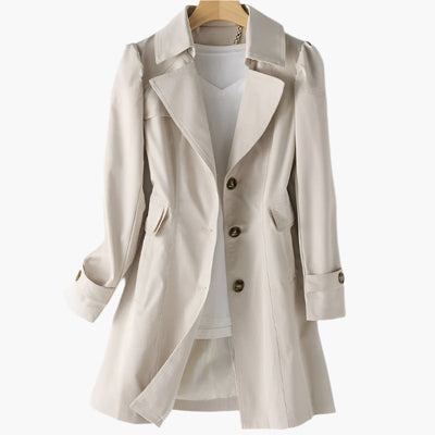 Gabriela trenchcoat med knappslå