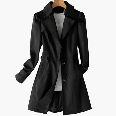 Gabriela trenchcoat med knappslå