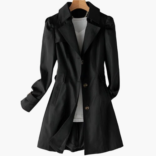 Gabriela trenchcoat med knappslå
