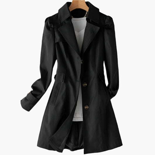 Gabriela trenchcoat med knappslå