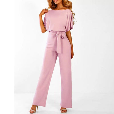 Viola jumpsuit med korta ärmar