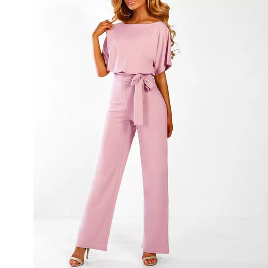 Viola jumpsuit med korta ärmar