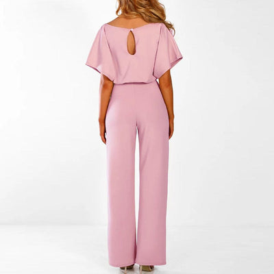 Viola jumpsuit med korta ärmar