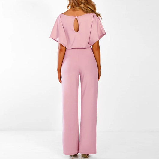 Viola jumpsuit med korta ärmar