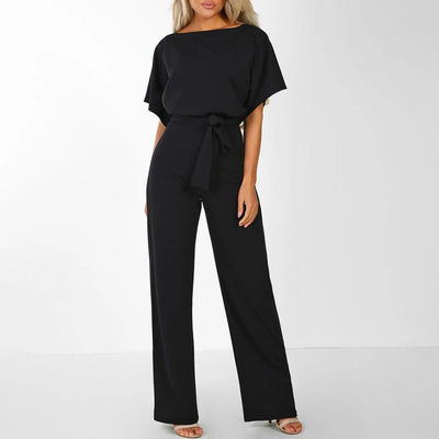 Viola jumpsuit med korta ärmar