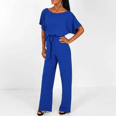 Viola jumpsuit med korta ärmar