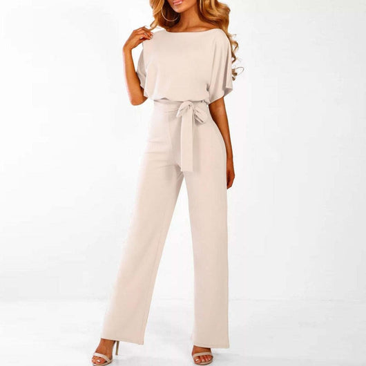 Viola jumpsuit med korta ärmar