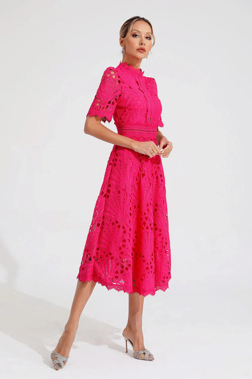 Jasmin klänning – rosa
