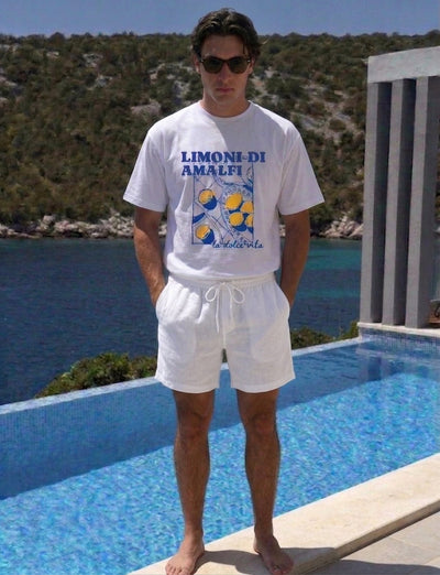 Riviera shorts i linne