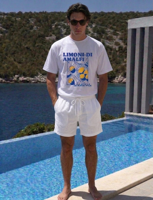 Riviera shorts i linne