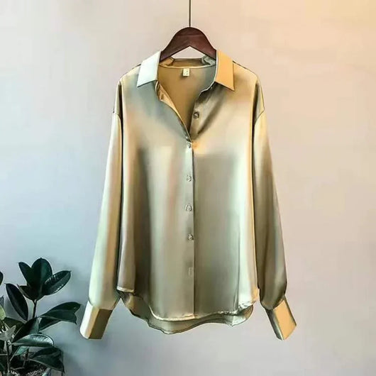 Emilia blus i siden