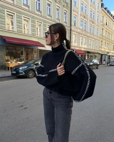 Tröja i stickat