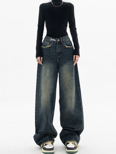Nadine jeans i denim