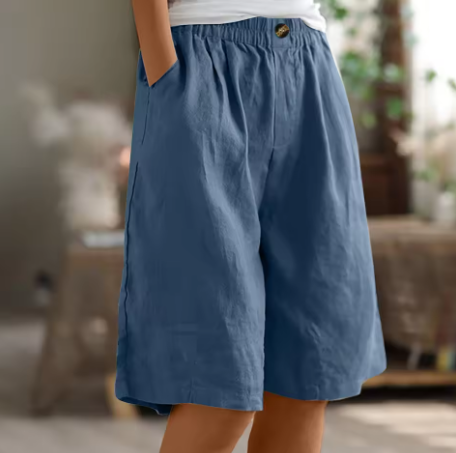 Edith shorts med fickor