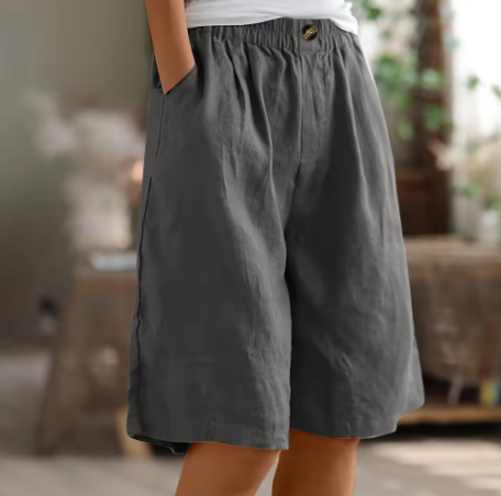Edith shorts med fickor