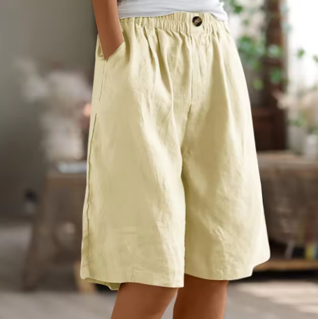 Edith shorts med fickor