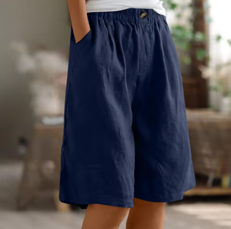 Edith shorts med fickor