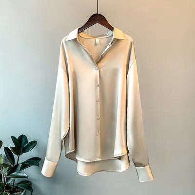 Emilia blus i siden
