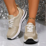 Sienna sneakers med dragkedja