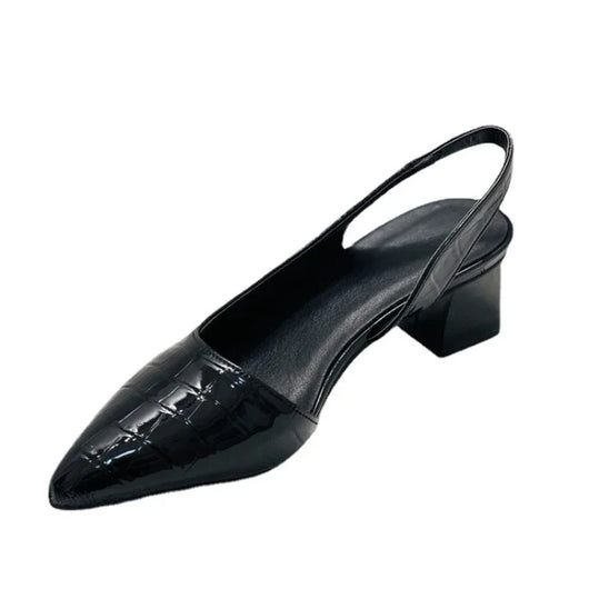 Tamara pumps med blockklack