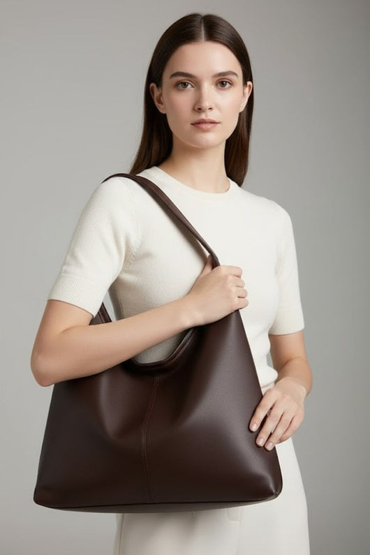 Jacqueline shoppingväska i konstläder