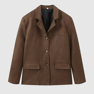 Pauline - Veste en cuir