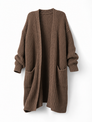 Aldvina lång kofta – oversized